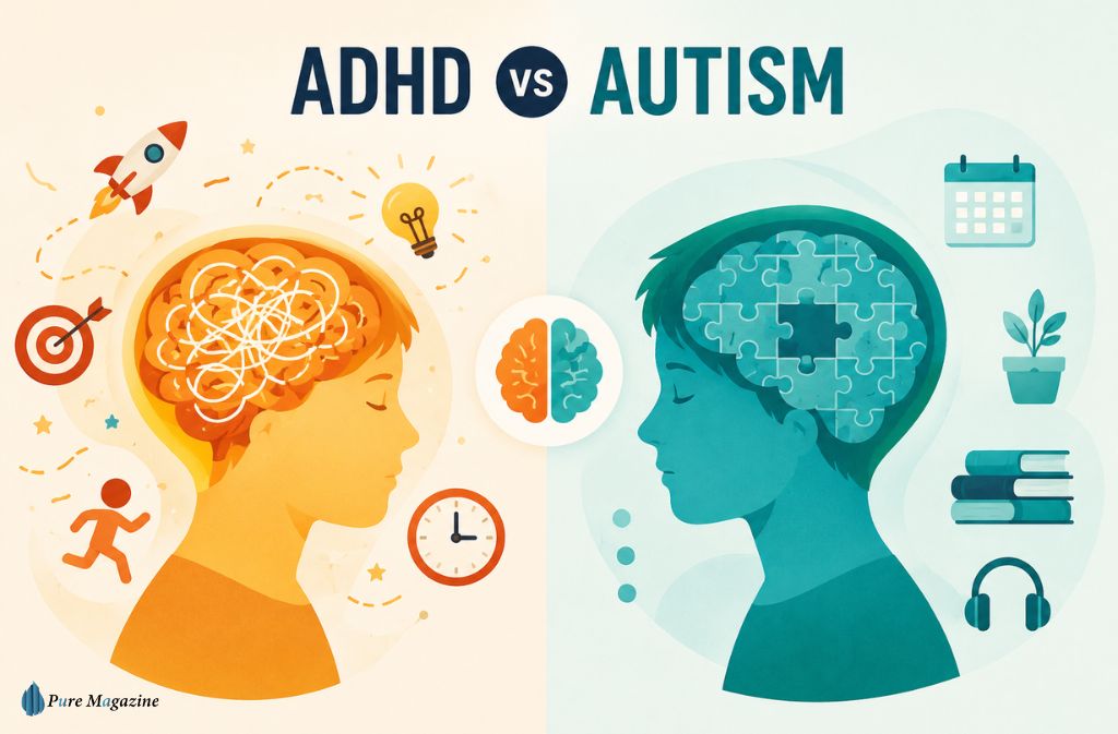 The Core Difference Between ADHD and Autism
