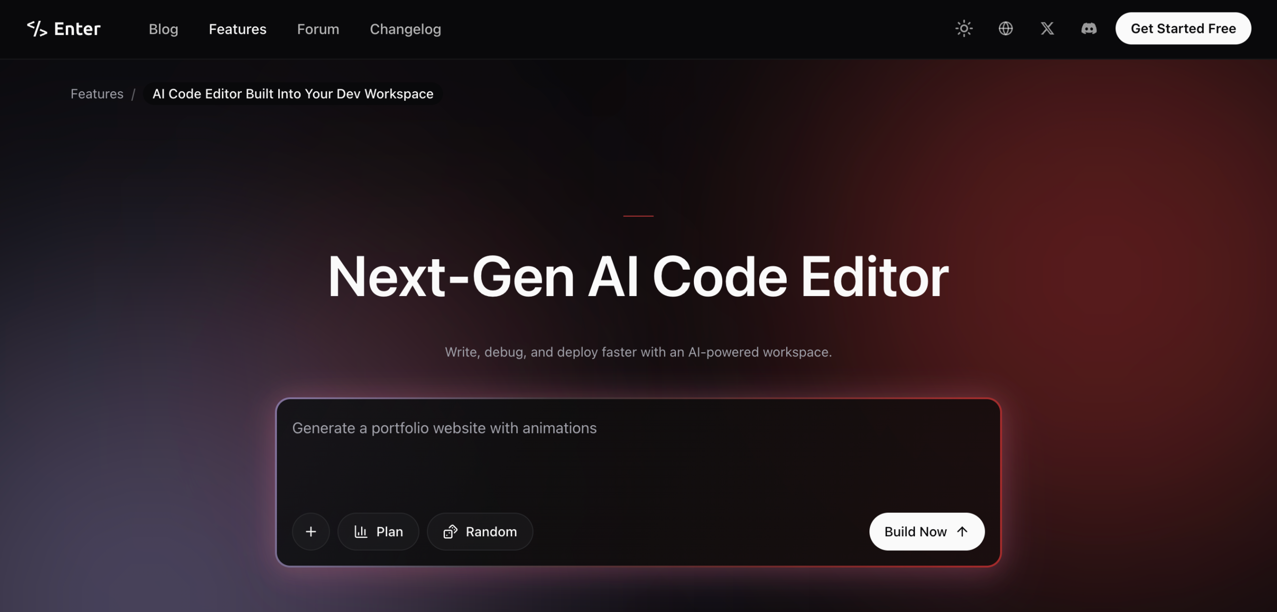 free code editor