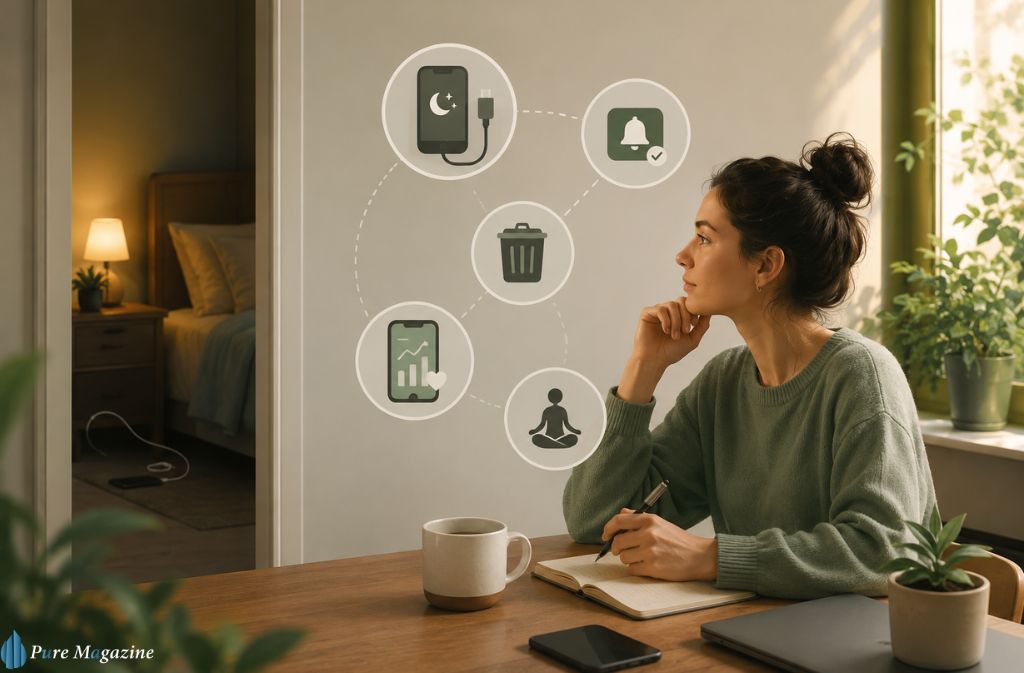 Mindful planning and wellness routine