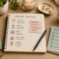 how to start a low-buy year