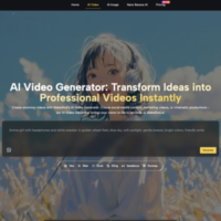 AI video generator for fashion