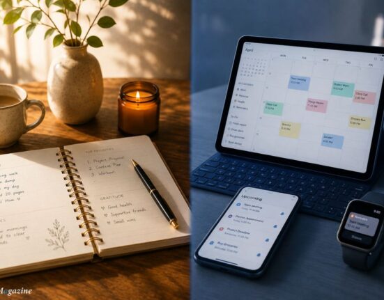 Paper planner vs digital planner for anxiety
