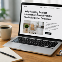 Reading Product Information
