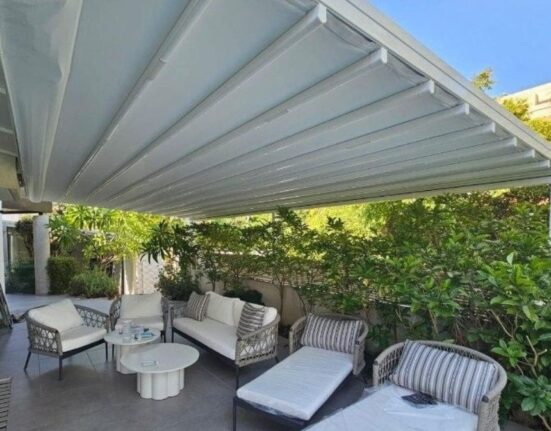custom aluminum pergola